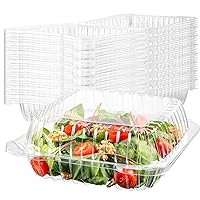 50 Clear Plastic Containers, 8