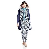Women's Trench Coat with Hoodie & Sea Urchin Leopard Print Lining