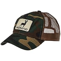 Nomad Men's Camo Hunting W/Patch | Adjustable Mesh Back Cap