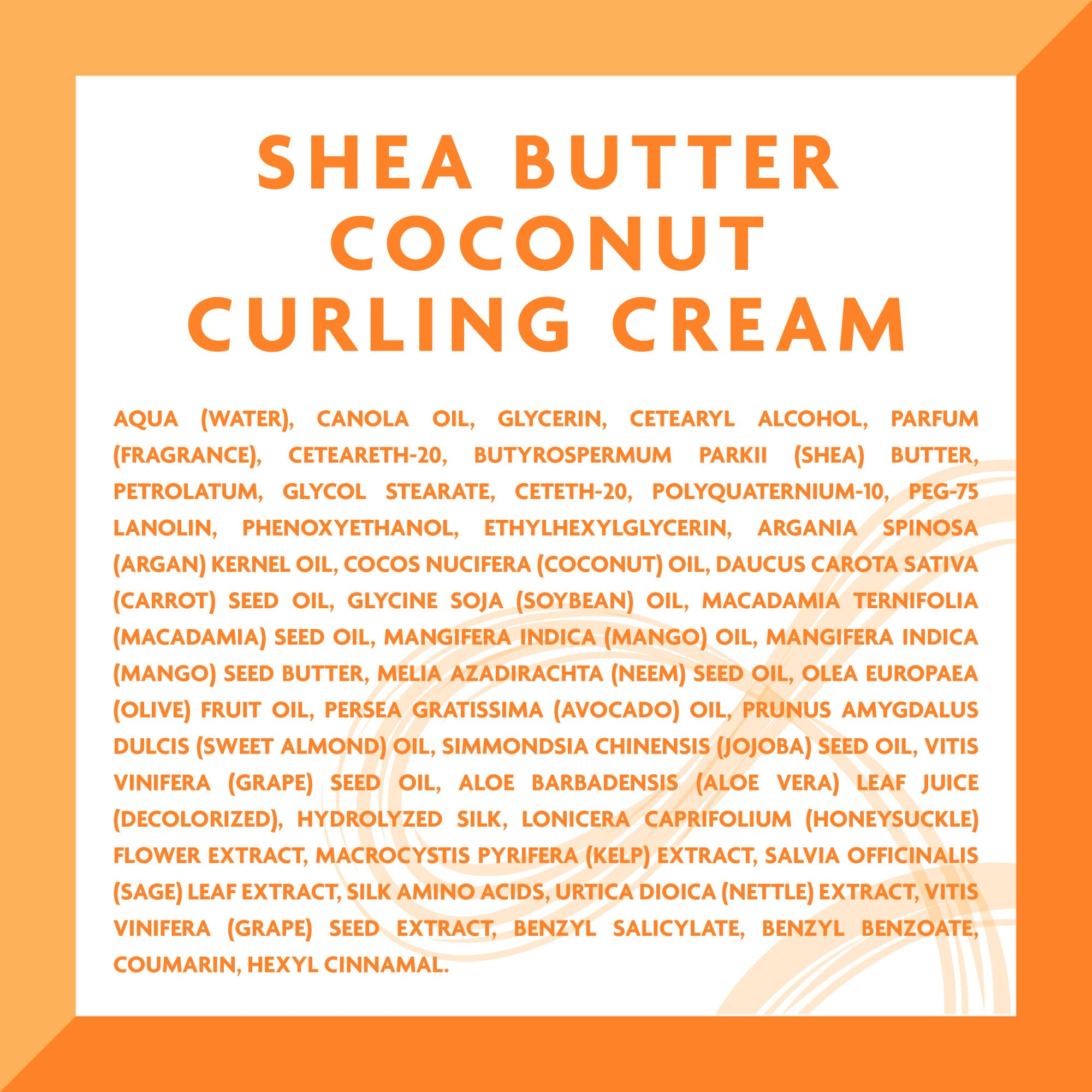 Cantu Coconut Curling Cream with Shea Butter for Natural Hair, 12 oz (Packaging May Vary)