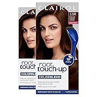 Clairol Root Touch-Up by Nice'n Easy Permanent Hair Dye, 3.5R Darkest Auburn Hair Color, Pack of 2