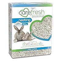 carefresh® White Nesting Small pet Bedding, 50L (Pack May Vary), Model Number: L0382