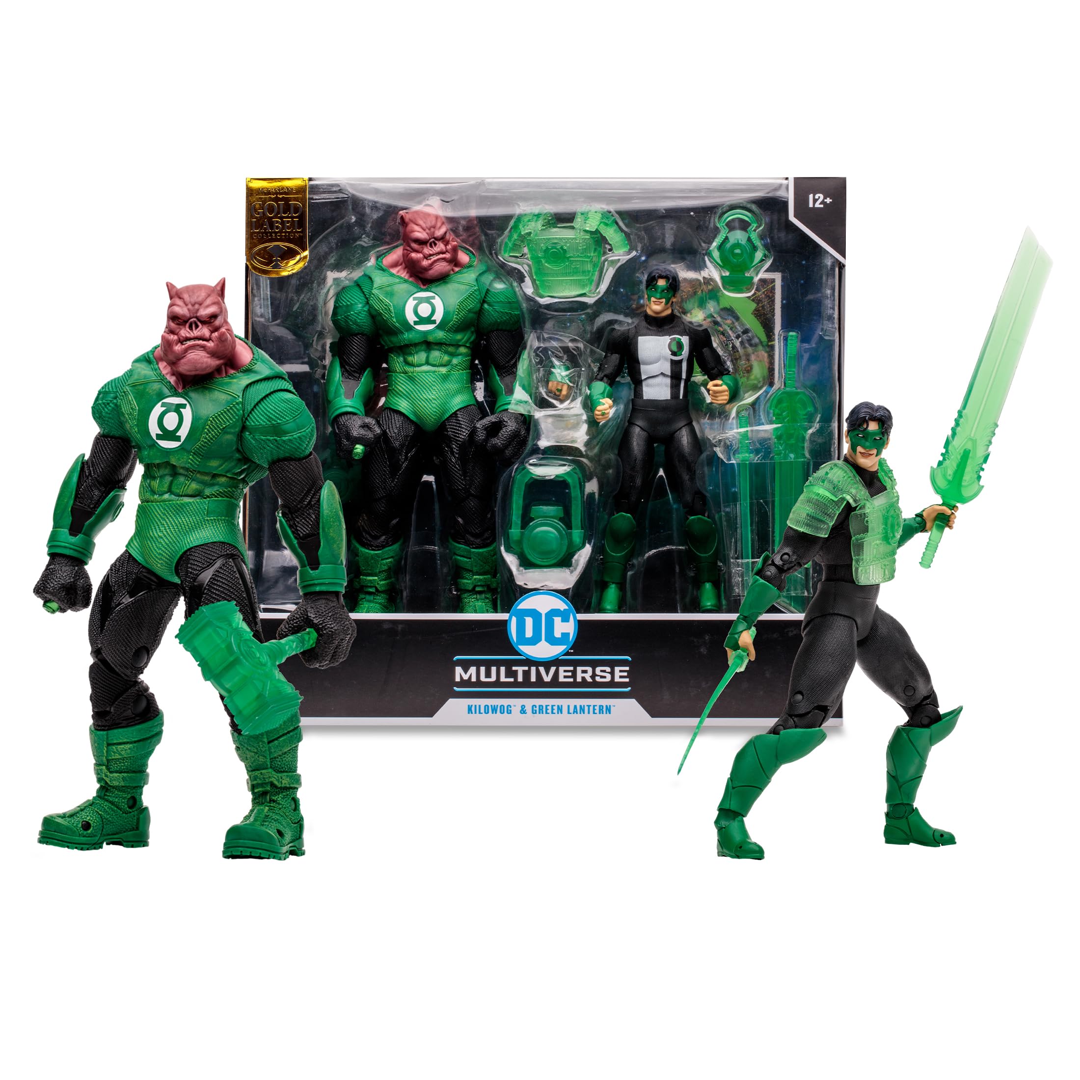 McFarlane Toys - DC Multiverse Kilowog & Green Lantern 2pk, Gold Label, Amazon Exclusive