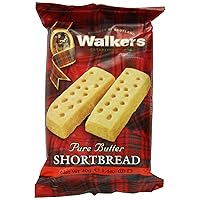 Walkers Shortbread Fingers Shortbread Cookies Snack Packs, 24 Count