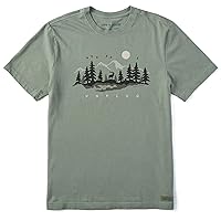Life is Good Men's Winnie Read More Worry Less Short Sleeve Crusher Tee