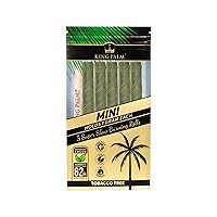 Organic Pre Rolls, Tobacco & Chemical Free, Super Slow Burning, 100% Real Palm Leaf, Just Fill It (10 Minis)