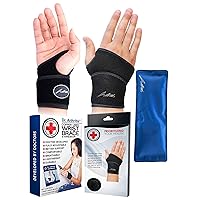 Dr. Arthritis Bundle: Copper Lined Wrist Support (Single) + Wrist Ice Pack Wrap