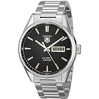 Tag Heuer Men 'S Automatic Watch with Black Dial Analogue Display Stainless Steel WAR201 °C. BA0723