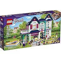 LEGO Friends Andrea's Family House 41449 Building Kit; Mini-Doll Playset is Great Gift for Creative 6-Year-Old Kids, New 2021 (802 Pieces)