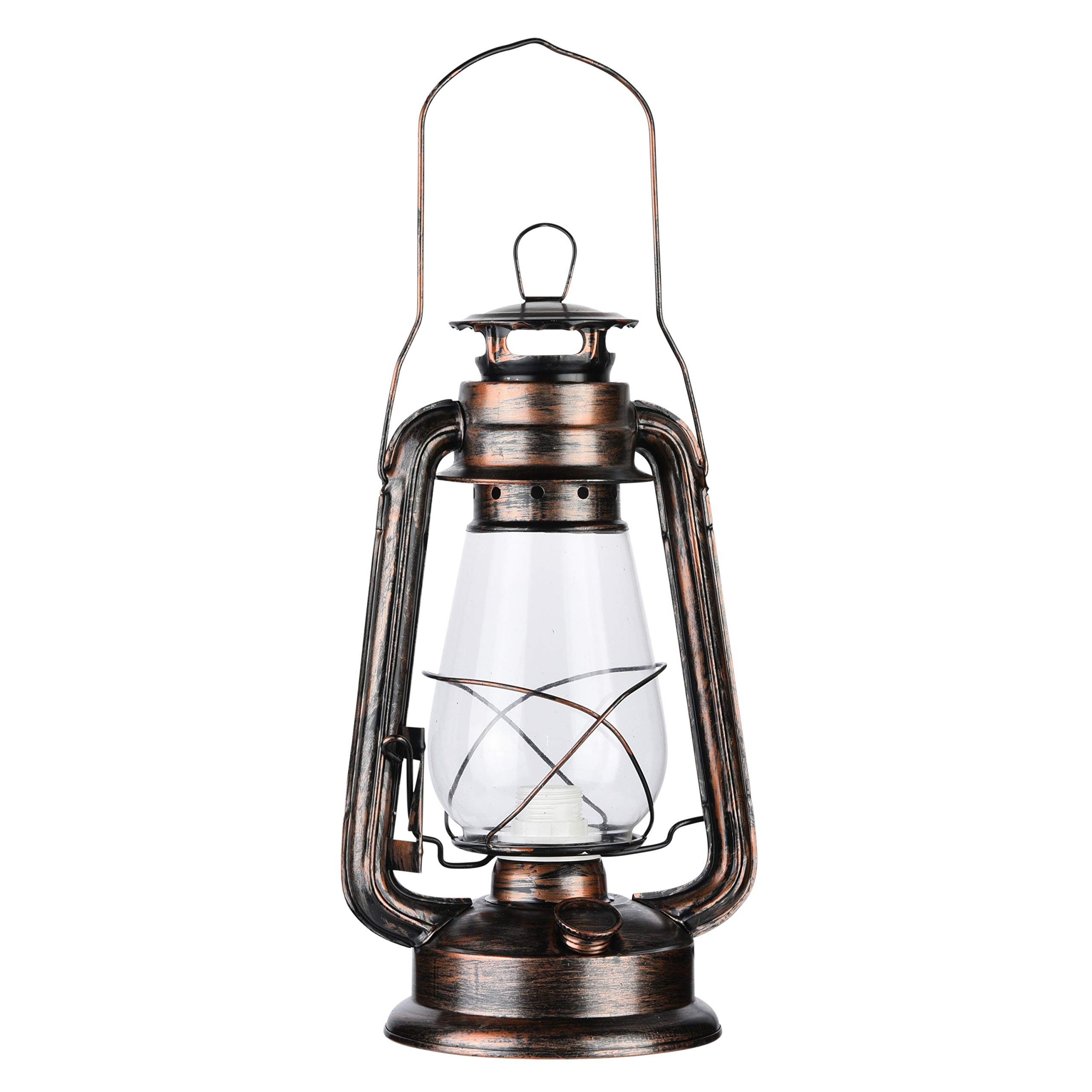 Mua 12Vmonster Vintage Rustic Accent Old Fashioned Electric Lantern Oil ...