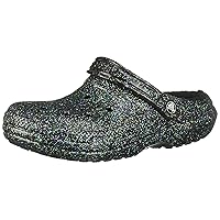 Crocs Unisex-Adult Classic Lined Glitter Clog