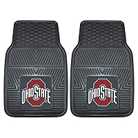 FANMATS - 7924 NCAA Ohio State University Buckeyes Vinyl Heavy Duty Car Mat 18