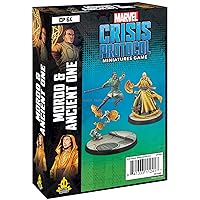 Marvel Crisis Protocol Mordo & Ancient One Character Pack | Miniatures Battle Game for Adults and Teens | Ages 14+ | 2 Players | Avg. Playtime 90 Minutes | Made by Atomic Mass Games