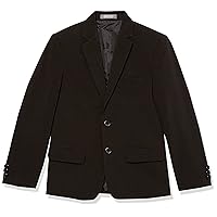 Van Heusen Boys Adaptive Flex Stretch Suit Jacket, Faux Buttons & Velcro Closure