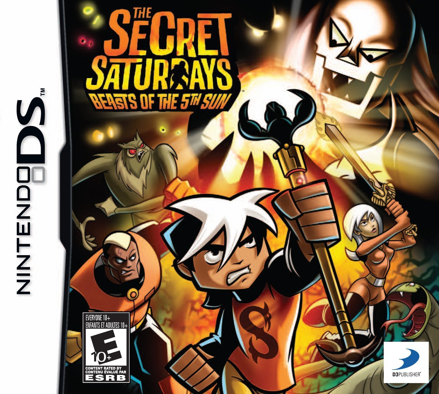 Secret Saturdays: Beasts of the 5th Sun - Nintendo DS