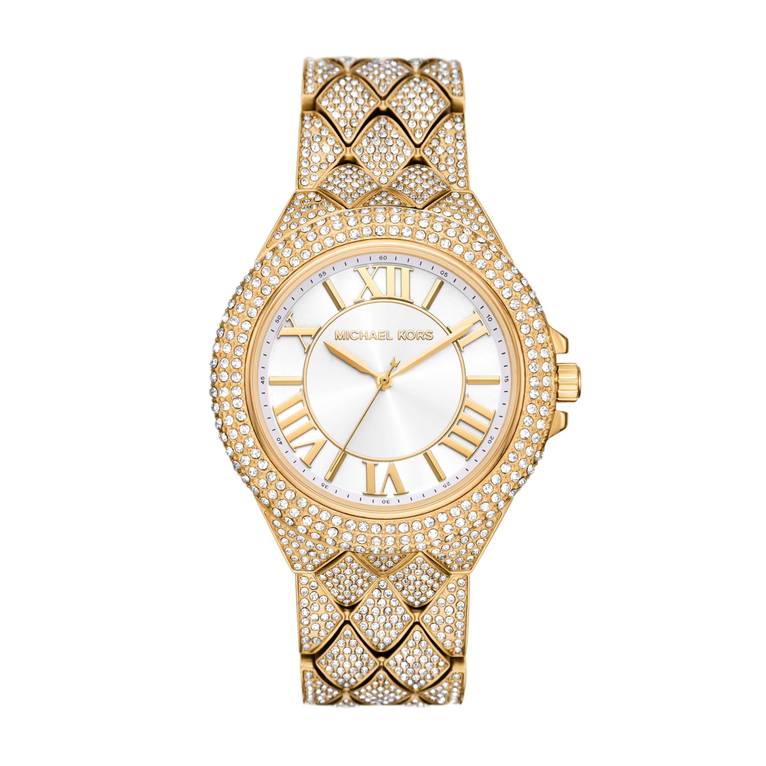 Michael Kors Camille Three-Hand Gold-Tone Stainless Steel Women's Watch (Model: MK4800)