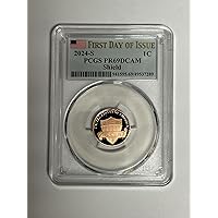 2024 S Lincoln Shield Proof Cent Penny PCGS Proof