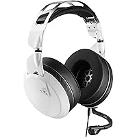Turtle Beach Elite Pro 2 Performance Gaming Headset for PC & Mobile with 3.5mm, Xbox Series X| S, Xbox One, PS5, PS4, PlayStation, Nintendo Switch – 50mm Speakers, Metal Headband - White