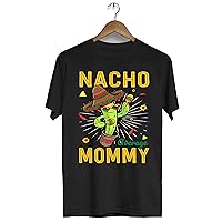 Fun Hilarious New Mom Humor Cactus | Funny Mimi Tshirts Saying Mommy for Women Women's T-Shirt (Black - 2XL)