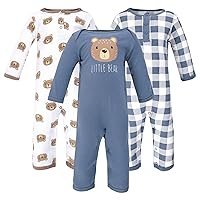 Hudson Baby baby-girls Cotton Coveralls