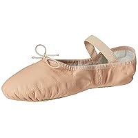 Women's Dansoft Full Sole Leather Ballet Slipper/Shoe Dance