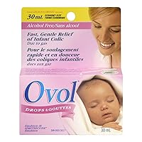 Infant DROPS for Fast & Gentle Relief of Infant Colic Gas 30 ml Made in Canada