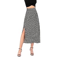 Women's Polka Dot Maxi Fashion Skirt