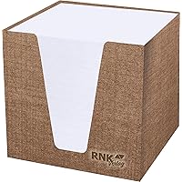 RNK Eco 46783 Notepad Approximately 900 Sheets 9 x 9 cm Brown