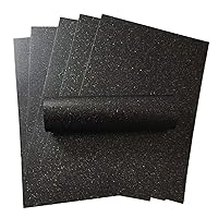 10 Sheets A4 Chaorcoal Black Iridescent Sparkle Card Quality 110lb / 300gsm Card For Crafts Card Making