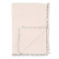 Crane Baby Muslin Swaddle Blanket, Soft Cotton Lightweight Nursery and Stroller Blanket for Baby Boys & Girls, Desert Brown, 30