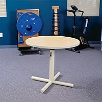 Round Pedestal Therapy Table- 36-in. Diameter