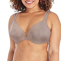 Playtex Women's Secrets Front-Close No-Poke Dreamwire Underwire, Cooling Trusupport Bra