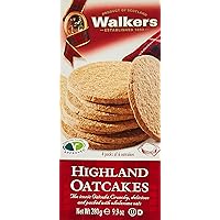 Walker's Shortbread Traditional Highland Oat Crackers, Scottish Crackers, 9.9 Oz Box