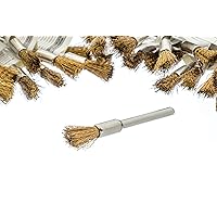 SE Brass Wire Pencil Brush (36 PC.) - SMB43