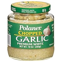 Premium White Chopped Garlic, 10 Ounce