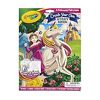 Crayola Book Making Kit for Kids, Create Your Own Fairytale Storybook, DIY Kits, Gift for Girls & Boys, Ages 6, 7, 8, 9