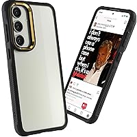 Ghostek Covert Galaxy S24 Plus Case Clear with Military Grade Shockproof Protection, Non-Slip Grip, Protective Silicone Phone Cover Designed for 2024 Samsung Galaxy S24+ (6.7