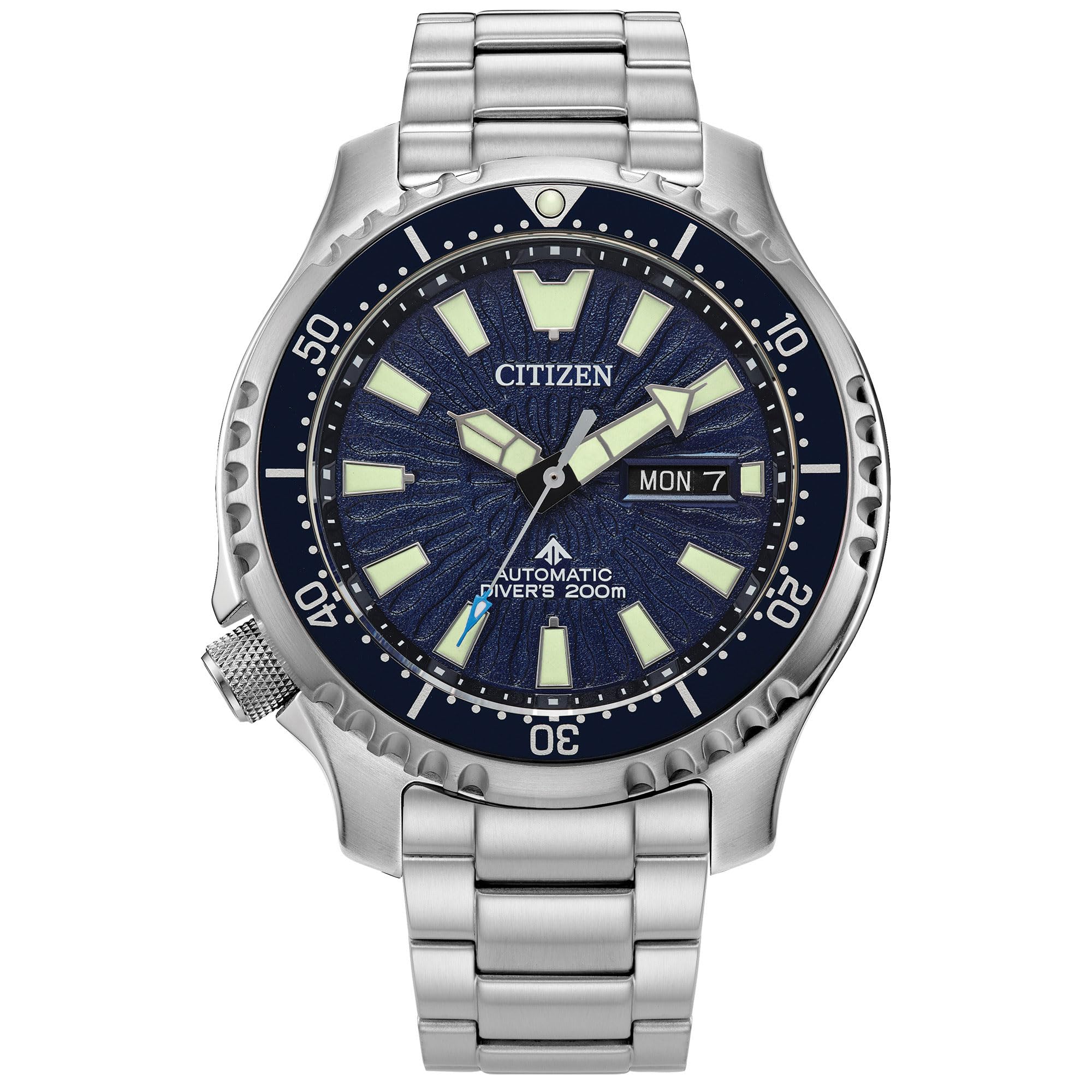 Citizen Postmaster Dive Automatic Blue Dial Stainless Steel Bracelet | 44mm | NY0136-52L