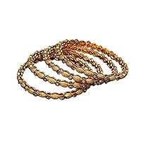 Jewelry Bracelet Set Gold Plated Indian Handmade Traditional Fashion Jewellery Kada Kangan Set for Women Girls Ladies