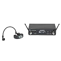 Samson Technologies AirLine AWX Wind Instrument Micro Transmitter Wireless System with HM60 Wind Instrument Microphone, D-Band (SWSATXHM60D)