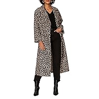 Rent The Runway Pre-Loved Leopard Jacquard Outerwear Coat