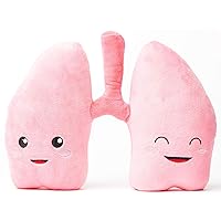 Lung Plush - We Be-Lung Together!/Pulmonologist Gift, Respiratory Therapist Gift, Lung Cancer Gift, Pulmonary Nurse Gift, Med Student Gift