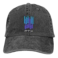 Penta%tonix Hat Baseball Cap Unisex Adjustable Classic Fashion Dad Hats Gift for Men Summer Breathable Retro Novelty Caps Black