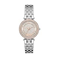 Michael Kors Women's Mini Darci Silver-Tone Watch MK3446