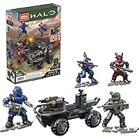 MEGA Halo UNSC Gungoose Gambit Attack Vehicle Halo Infinite Construction Set, Building Toys for Boys