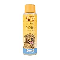 Natural Whitening Shampoo with Papaya & Yogurt | Brightening White Dog Shampoo for All Dogs | Cruelty Free, Sulfate & Paraben Free, pH Balanced for Dogs - Made in USA, 16 Oz