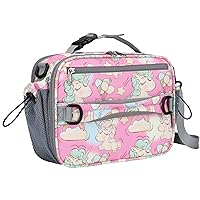 Maelstrom Lunch Box Kids,Expandable Kids Lunch Box,Insulated Lunch Bag for Kids,Reusable Lunch Tote Bag for Boy/Girl,9L,Balloon Unicorn (KB02-MSLB02-6)