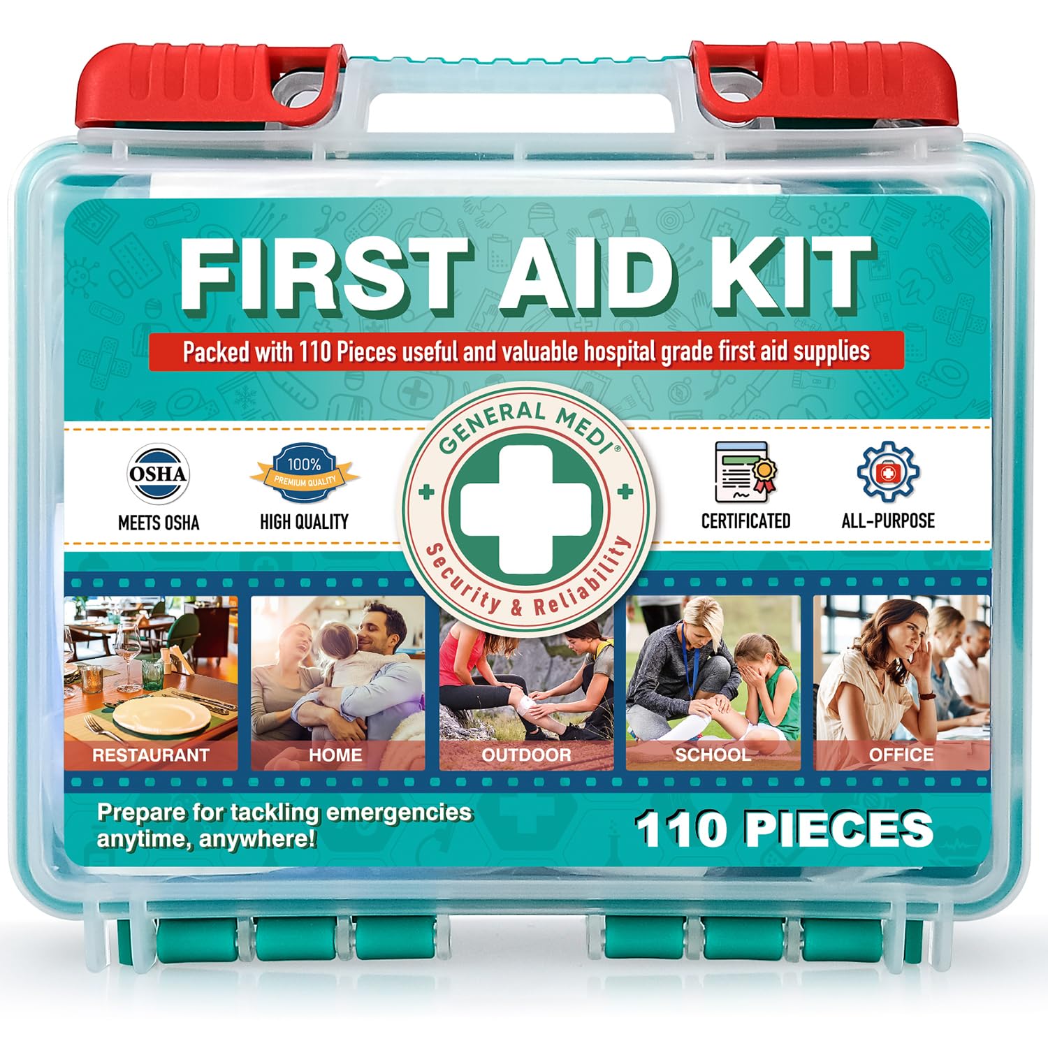 Be Smart Get Prepared Outdoor First Aid Kit