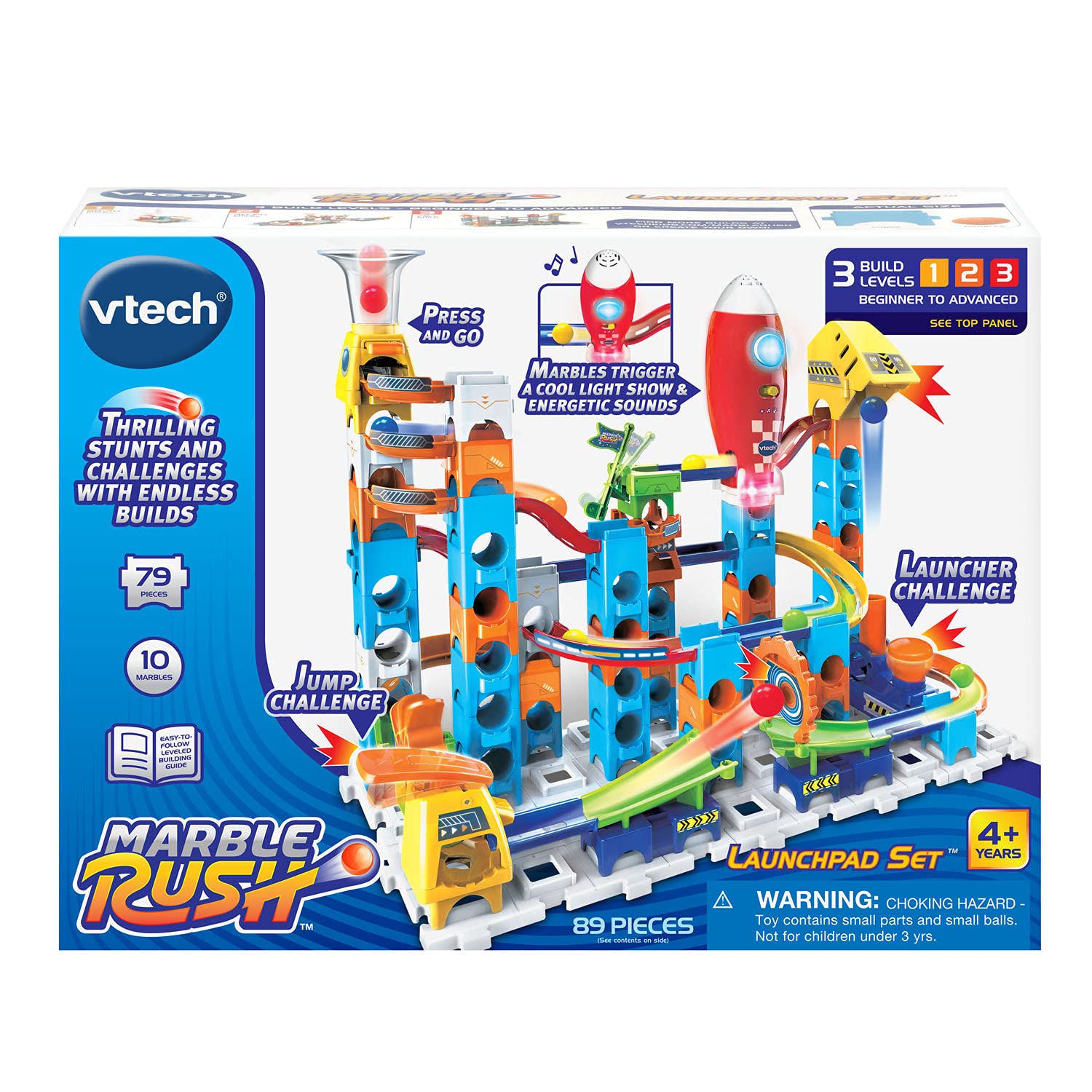 VTech Marble Rush Launchpad Set, Multicolor