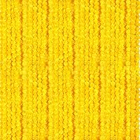 Giegxin 50 Pack Marigold Flowers Garland Bulk 5 ft Day of The Dead Artificial Marigold Garland Indian Faux Flower for Wedding Diwali Dia De Los Muertos Party Decoration Supplies (Yellow)